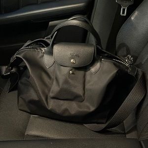 Longchamps zip tote large